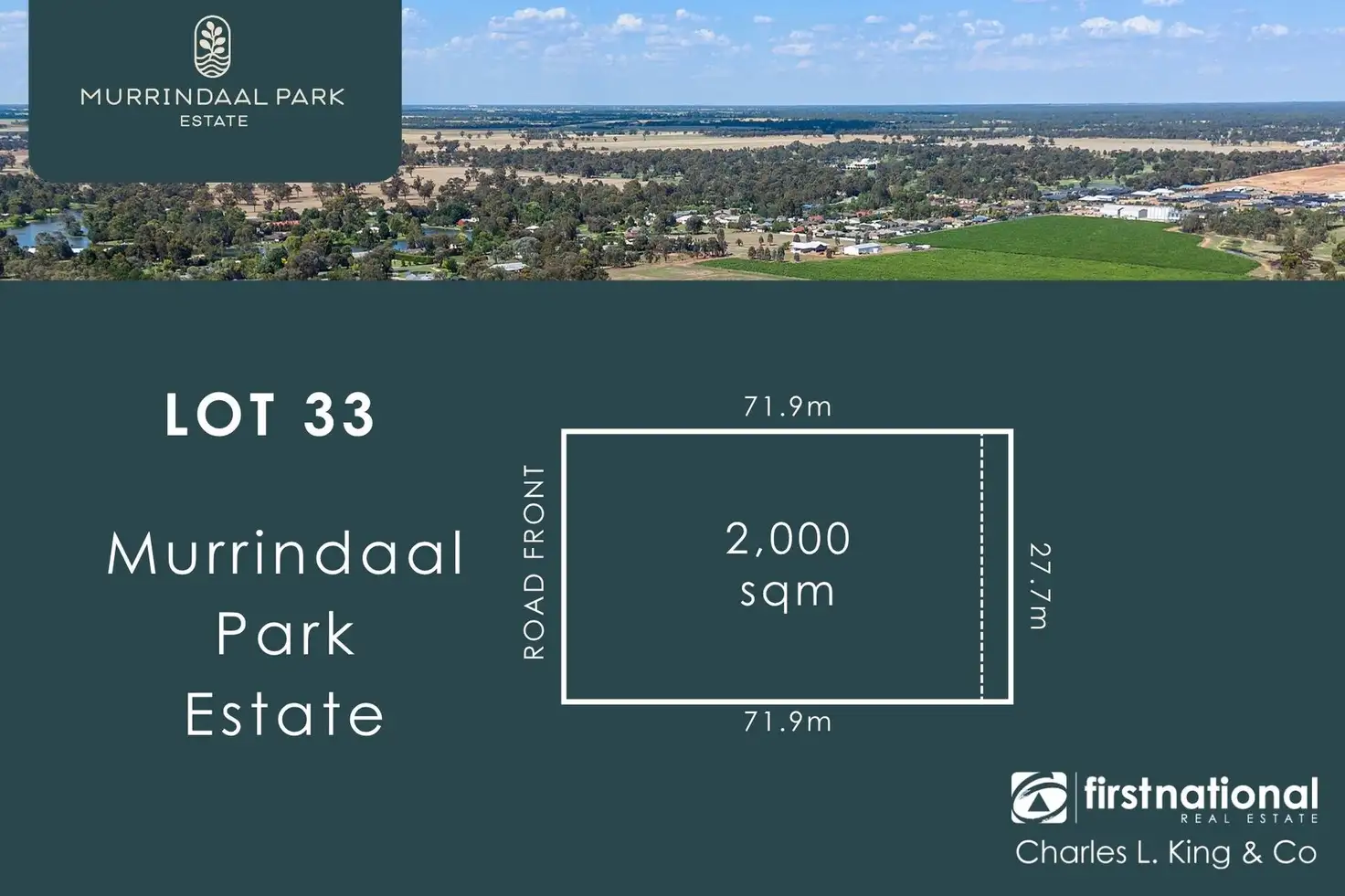 Main view of Homely land listing, Murrindaal Park - Lot 33/420 Perricoota Road, Moama NSW 2731