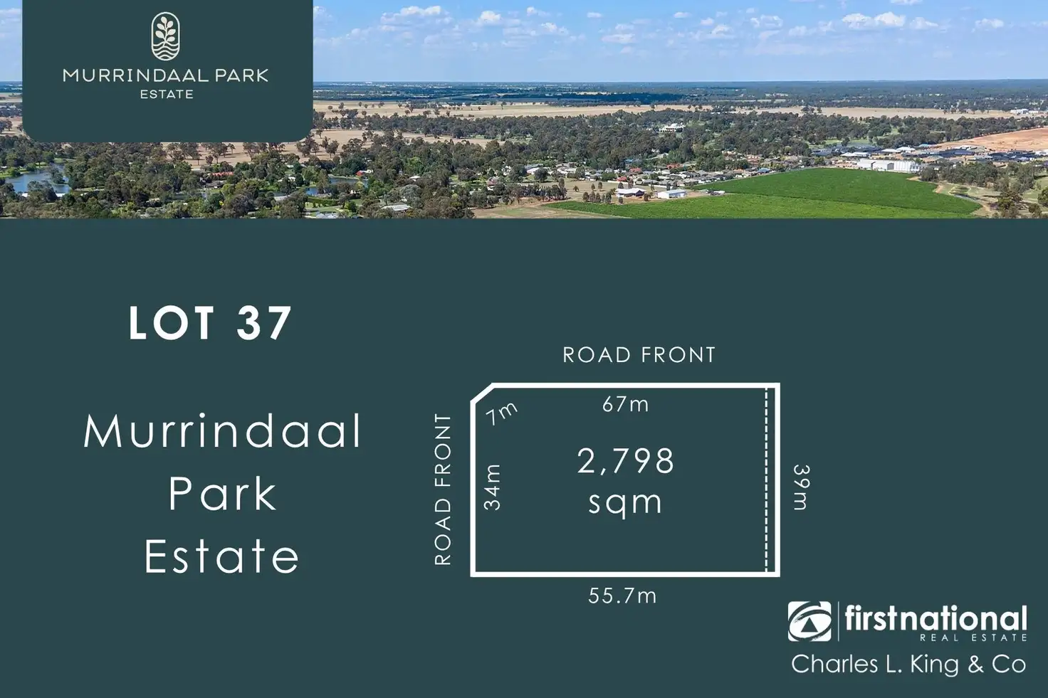 Main view of Homely land listing, Murrindaal Park - Lot 37/420 Perricoota Road, Moama NSW 2731