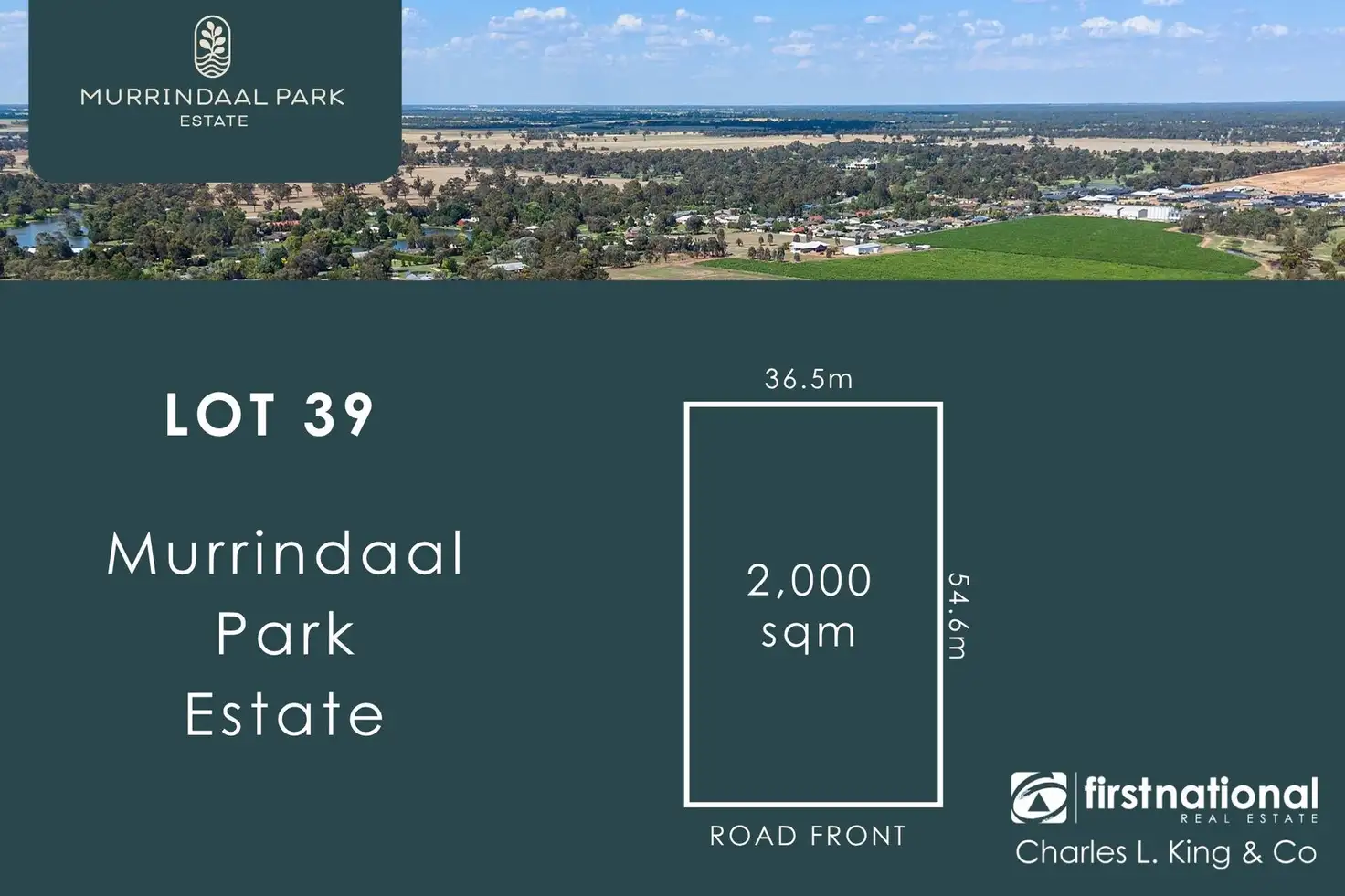 Main view of Homely land listing, Murrindaal Park - Lot 39/420 Perricoota Road, Moama NSW 2731