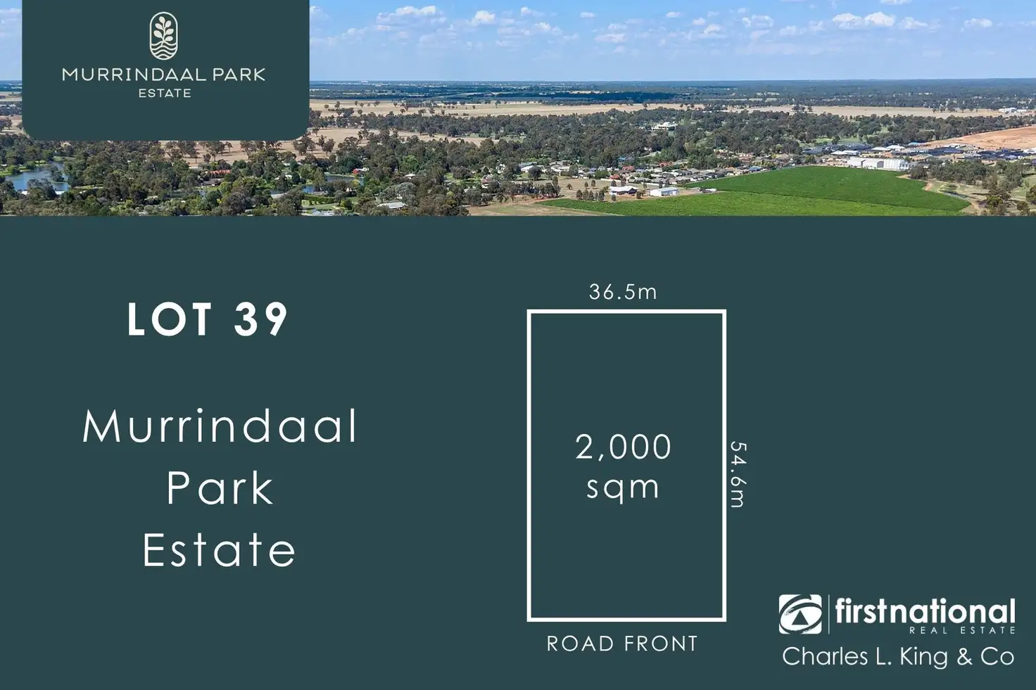 Main view of Homely land listing, Murrindaal Park - Lot 39/420 Perricoota Road, Moama NSW 2731