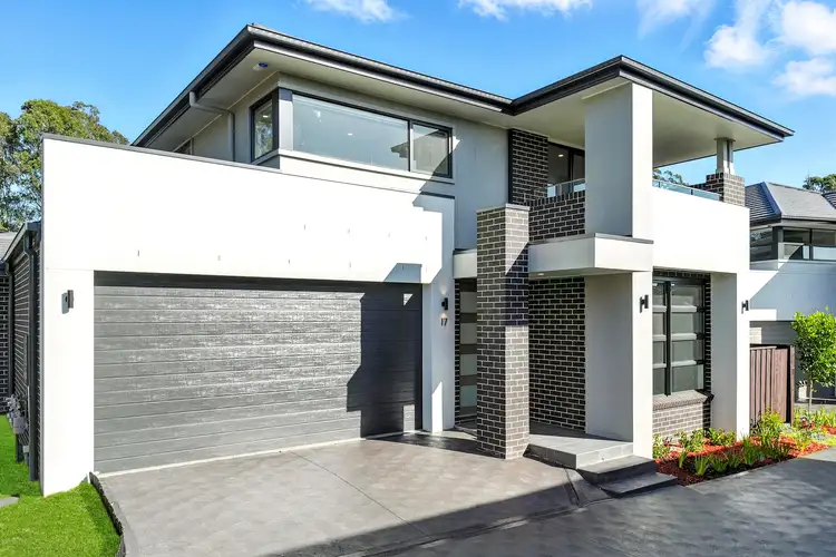 Main view of Homely semi-detached listing, 17 Peppertree Place, Castle Hill NSW 2154