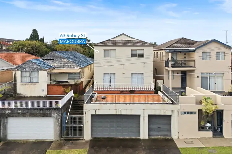 Main view of Homely house listing, 63 Robey Street, Maroubra NSW 2035