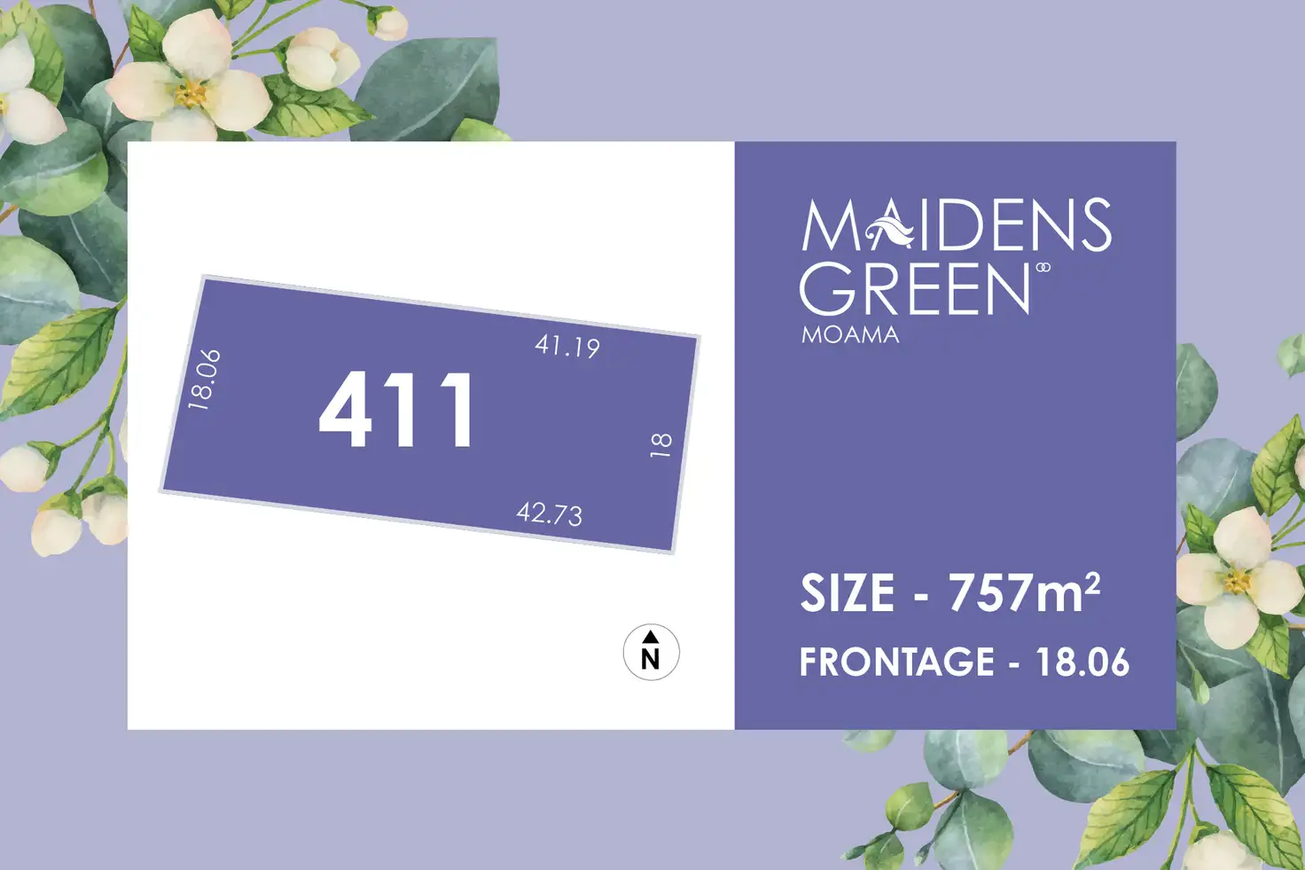 Main view of Homely land listing, LOT 411, 58 Mayflower Drive, Moama NSW 2731