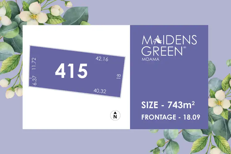 LOT 415, 50 Mayflower Drive, Moama NSW 2731