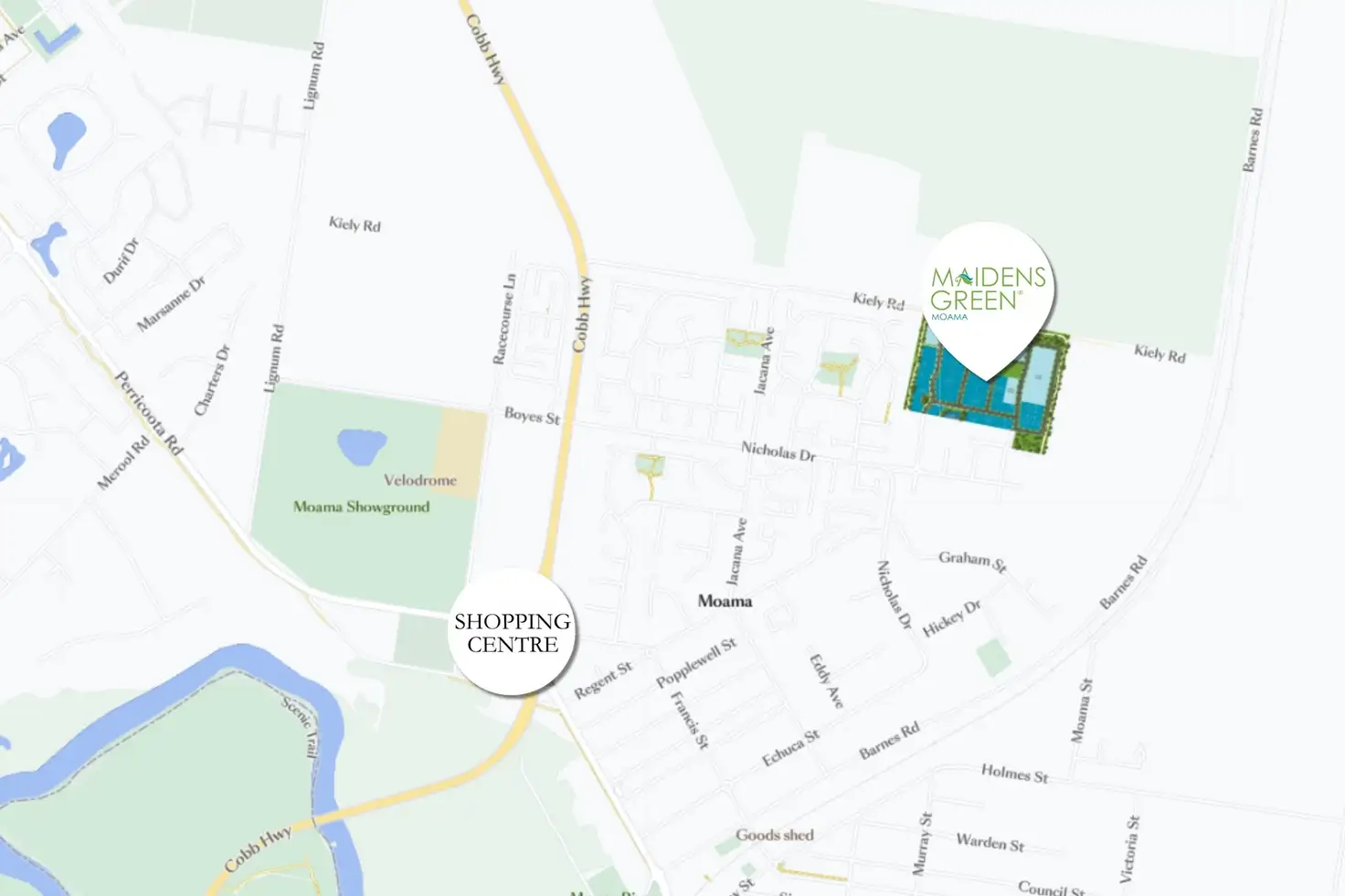 Main view of Homely land listing, LOT 415, 50 Mayflower Drive, Moama NSW 2731