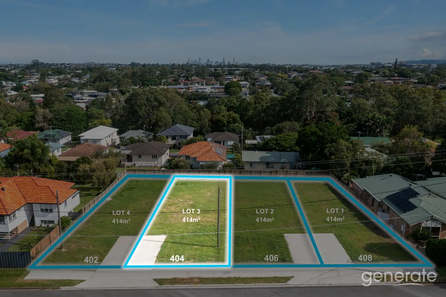 Main view of Homely land listing, 404 Robinson Road West, Geebung QLD 4034