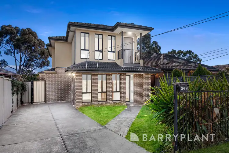 Main view of Homely townhouse listing, 42A Shirley Street, St Albans VIC 3021