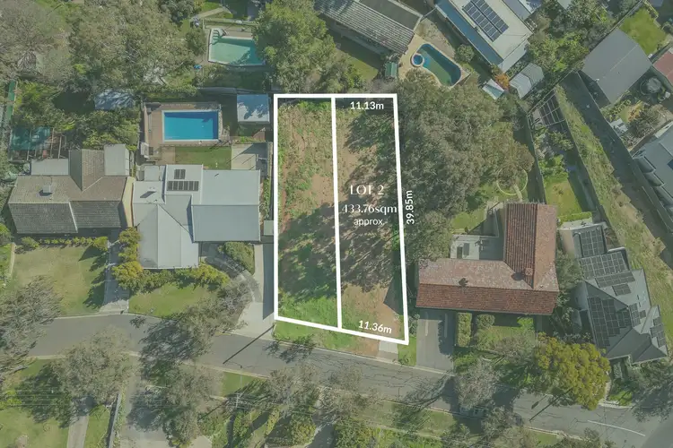 Main view of Homely land listing, 2/13 Armson Avenue, Magill SA 5072