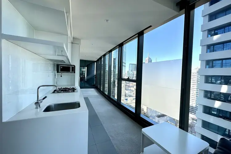 Second view of Homely apartment listing, 2309/285 La Trobe Street, Melbourne VIC 3000