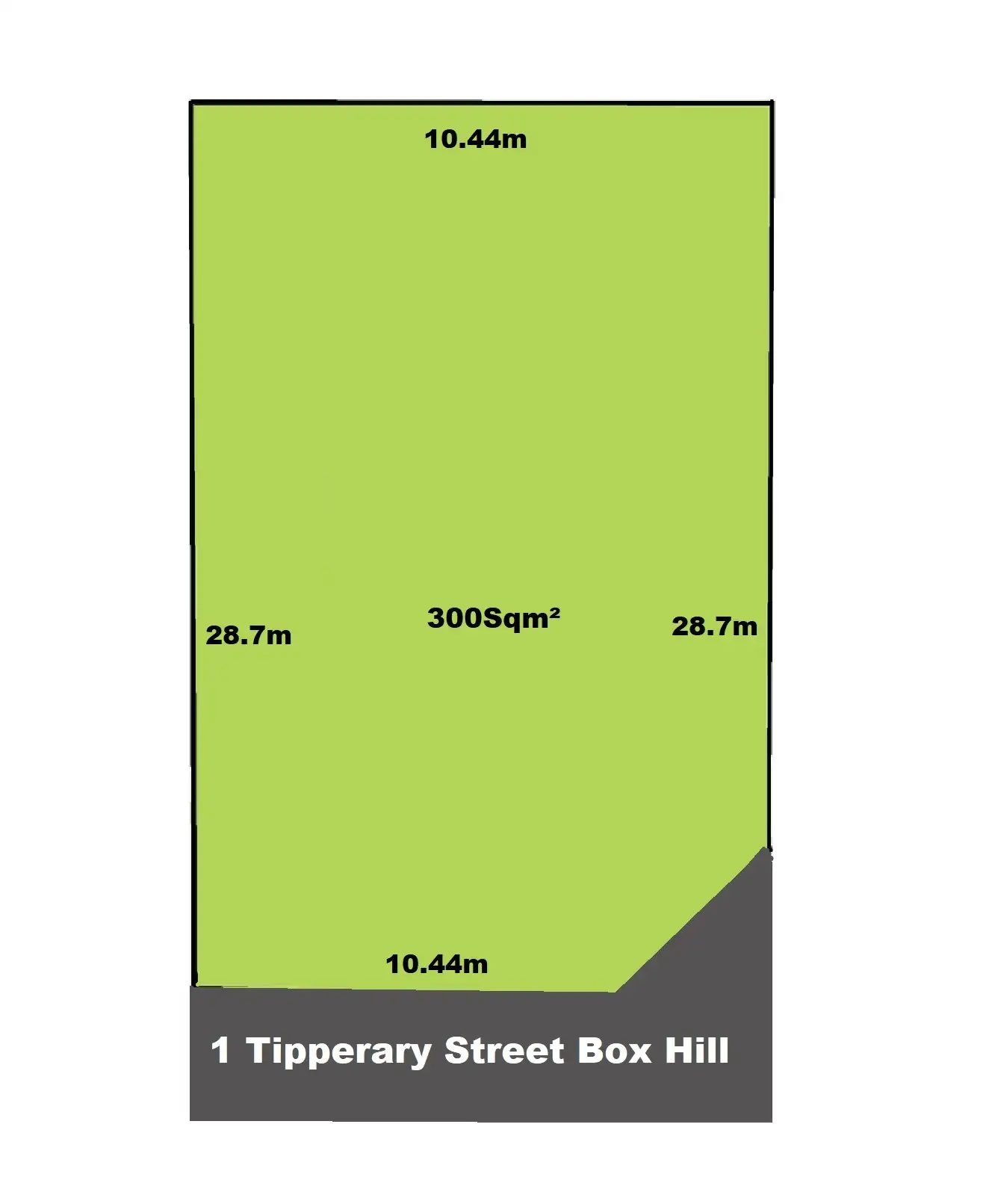 Main view of Homely land listing, 1 Tipperary Street, Box Hill NSW 2765