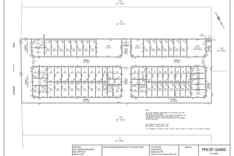 Third view of Homely land listing, 42 Steeplechase Street, Box Hill NSW 2765