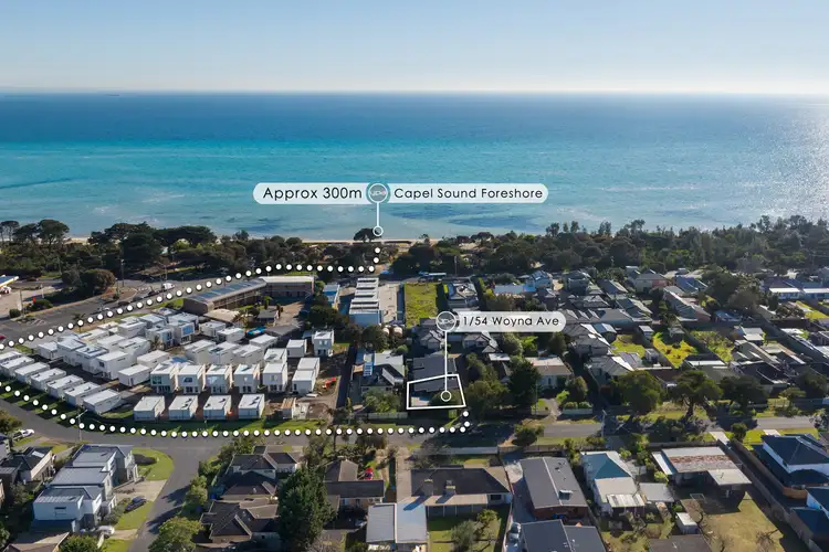 Main view of Homely unit listing, 1/54 Woyna Avenue, Capel Sound VIC 3940