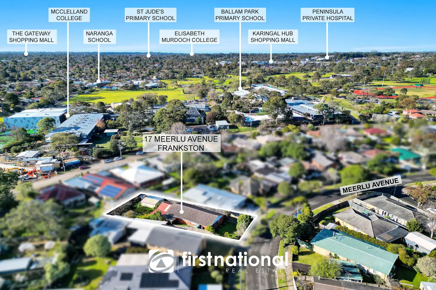 Main view of Homely house listing, 17 Meerlu Avenue, Frankston VIC 3199