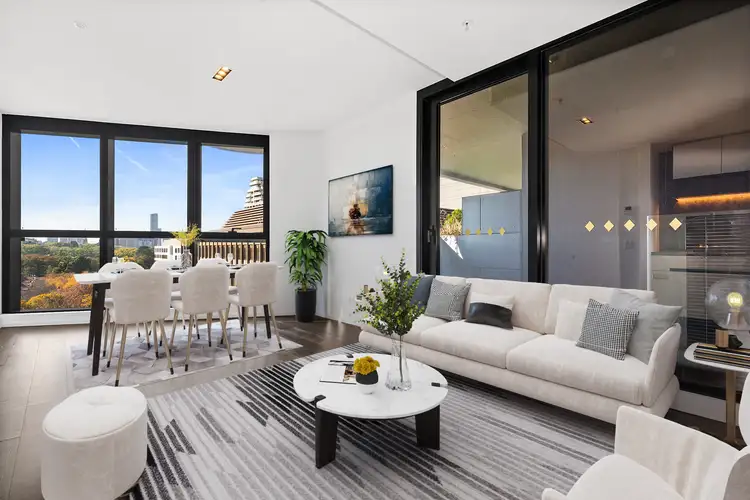Third view of Homely apartment listing, 908/20 Queens Road, Melbourne VIC 3004