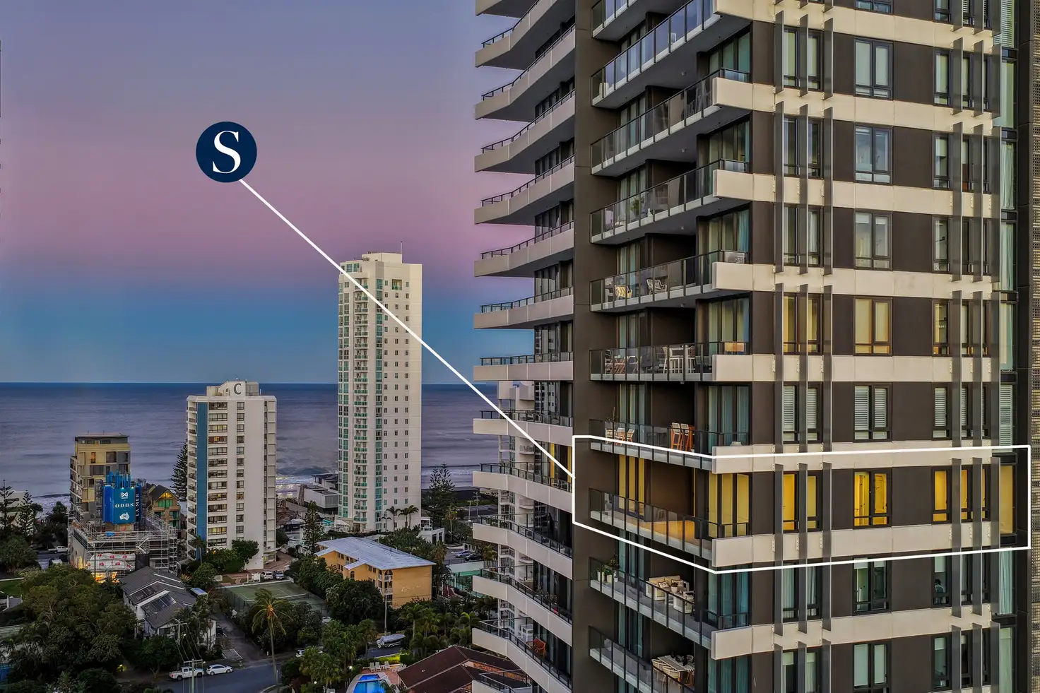 Main view of Homely apartment listing, 131/25 Woodroffe Avenue, Main Beach QLD 4217