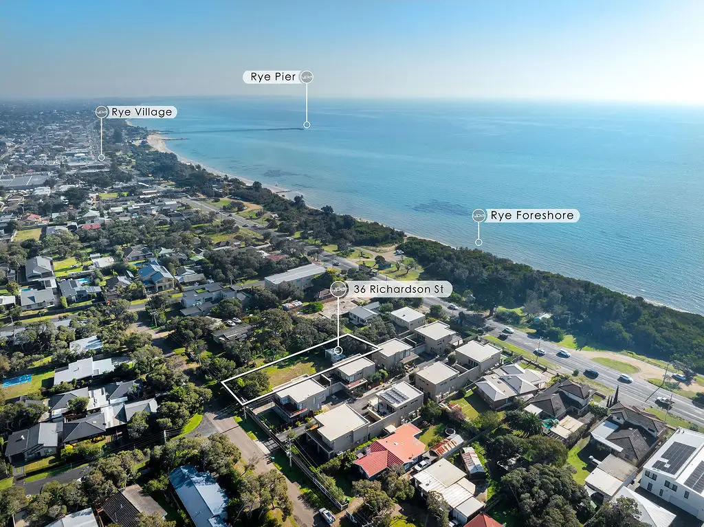 Main view of Homely land listing, 36 Richardson Street, Rye VIC 3941