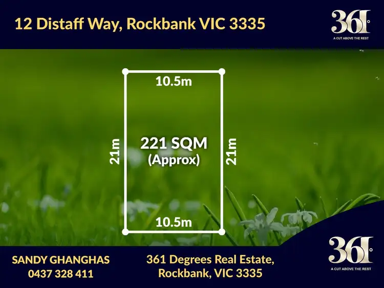 Main view of Homely land listing, 12 Distaff Way, Rockbank VIC 3335