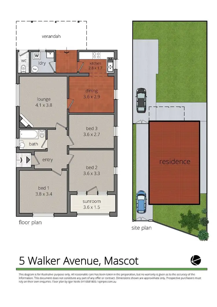 Fifth view of Homely house listing, 5 Walker Avenue, Mascot NSW 2020