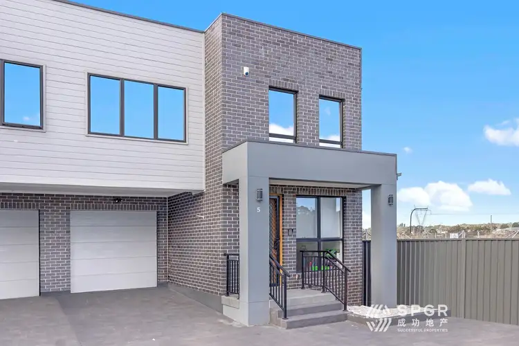 Main view of Homely townhouse listing, 5 Nashira Road, Box Hill NSW 2765