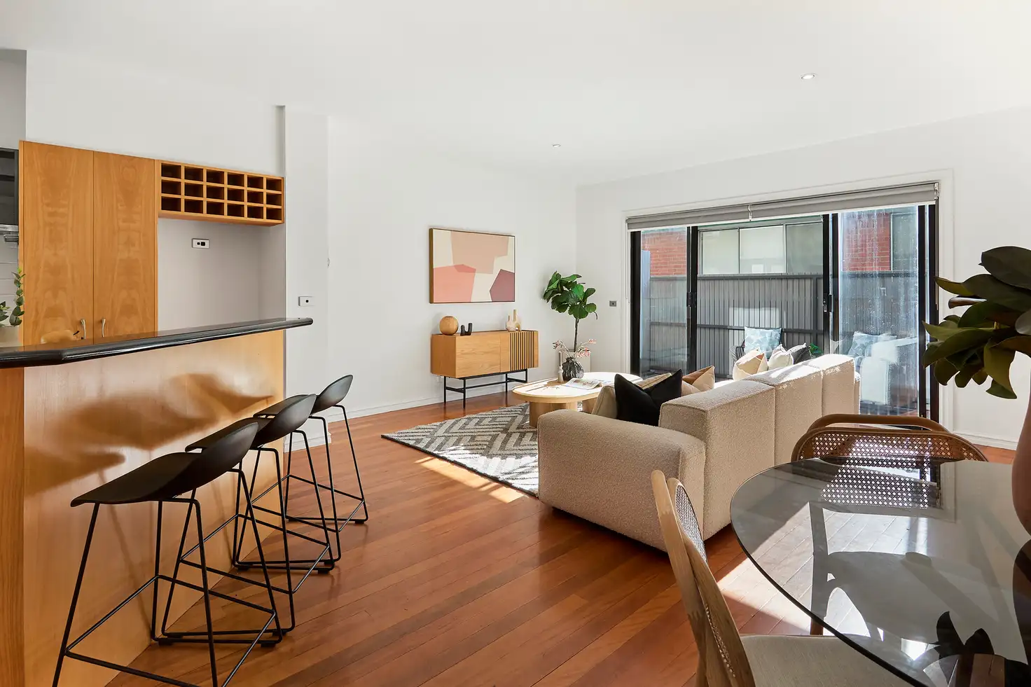 Main view of Homely townhouse listing, 3/77 Edinburgh Street, Richmond VIC 3121