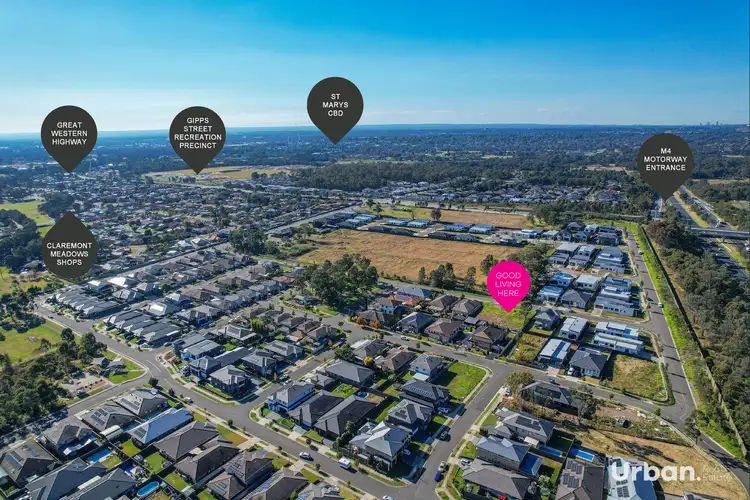 Second view of Homely land listing, Lot 406 Silkwood Avenue, Claremont Meadows NSW 2747