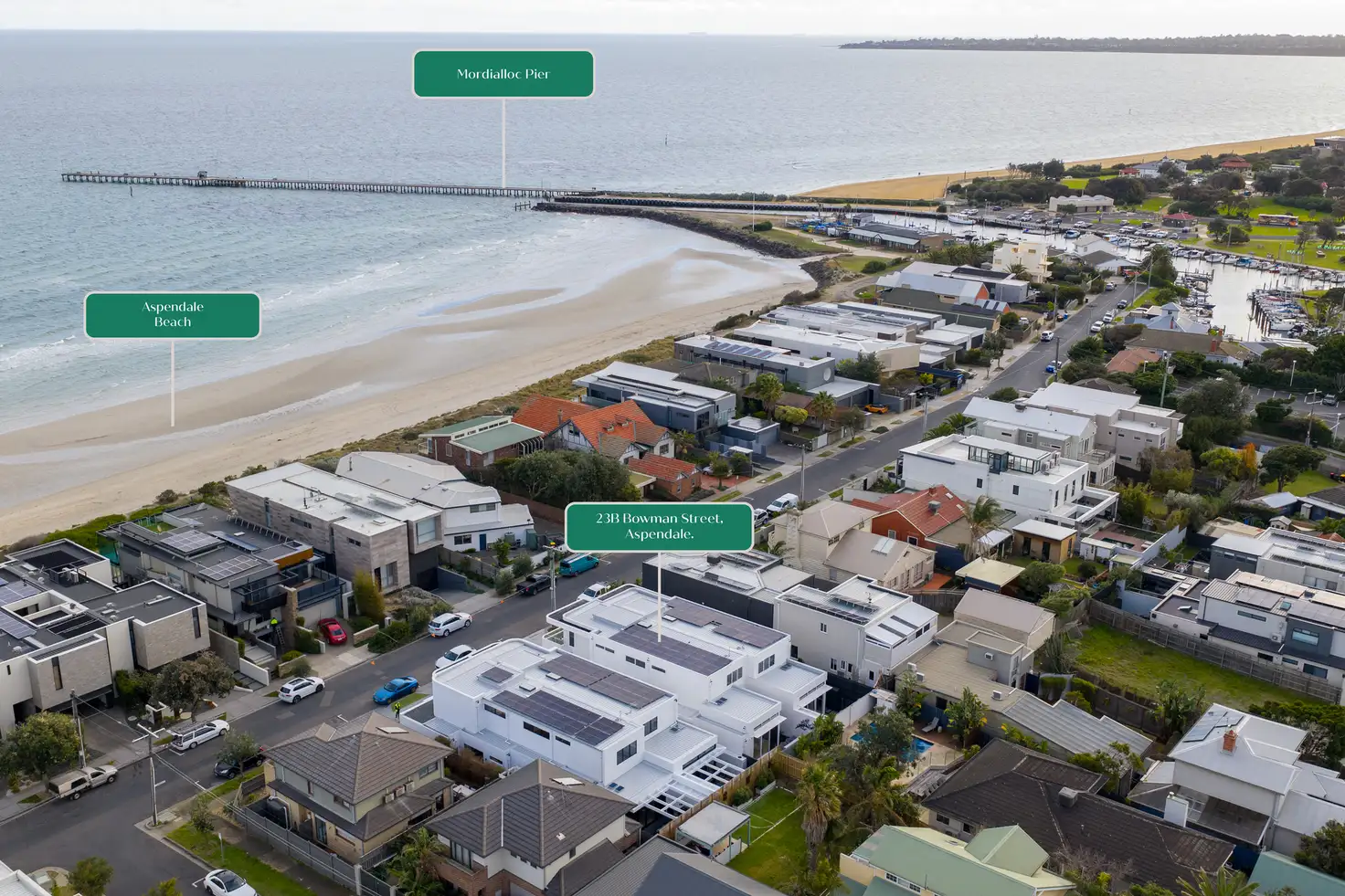 Main view of Homely townhouse listing, 23B Bowman Street, Aspendale VIC 3195