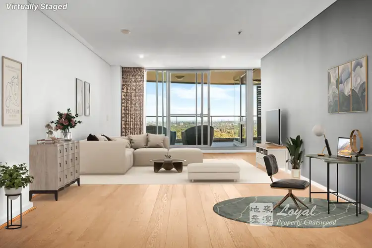 Main view of Homely apartment listing, 1703/11 Railway Street, Chatswood NSW 2067
