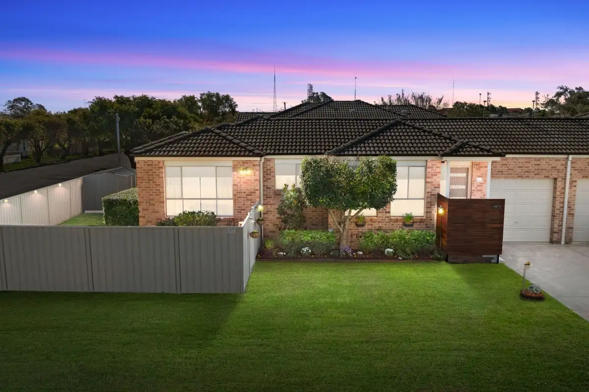 Main view of Homely semi-detached listing, 1/7 Condon Avenue, Cessnock NSW 2325