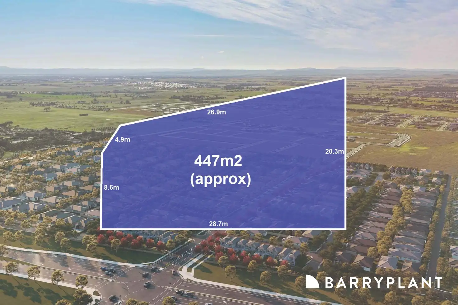 Main view of Homely land listing, 1 Digby Parkway, Rockbank VIC 3335