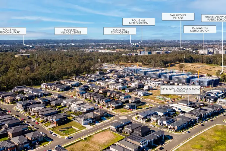Third view of Homely land listing, 127A Tallawong Road, Rouse Hill NSW 2155