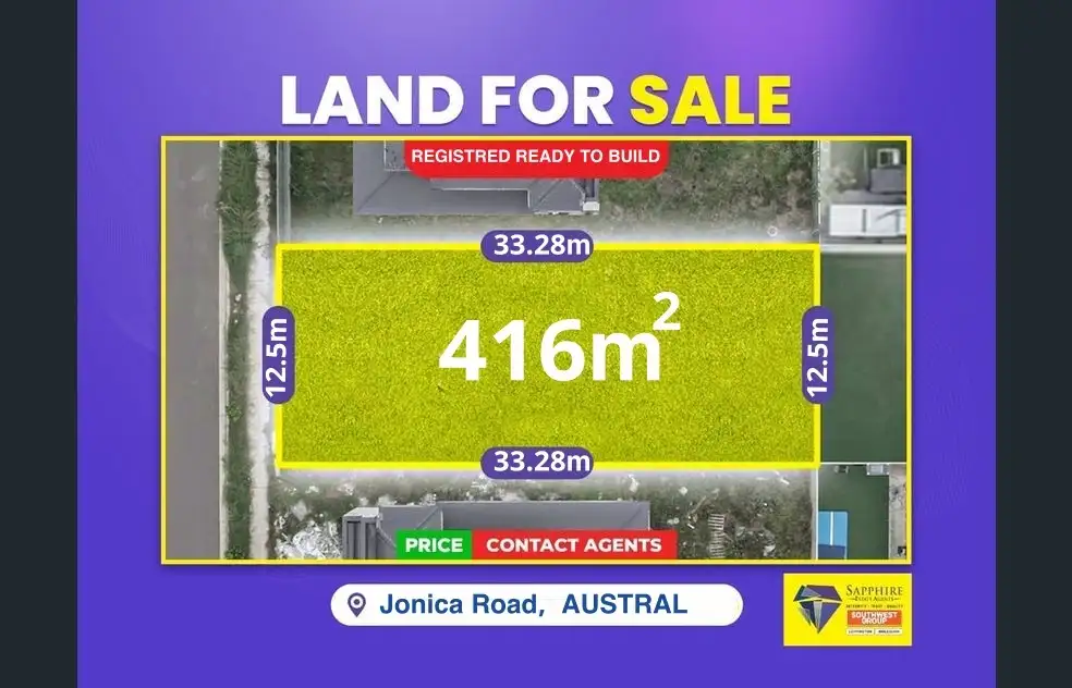 Main view of Homely land listing, LOT 416 Jonica Road, Austral NSW 2179
