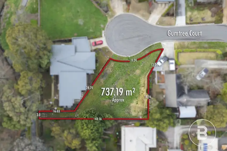 Main view of Homely land listing, 2 Gumtree Court, Buninyong VIC 3357