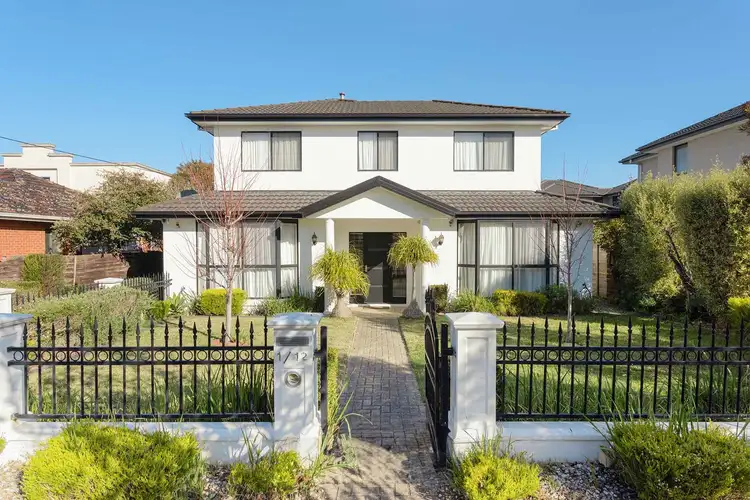 Main view of Homely townhouse listing, 1/12 Fortuna Street, Clayton VIC 3168