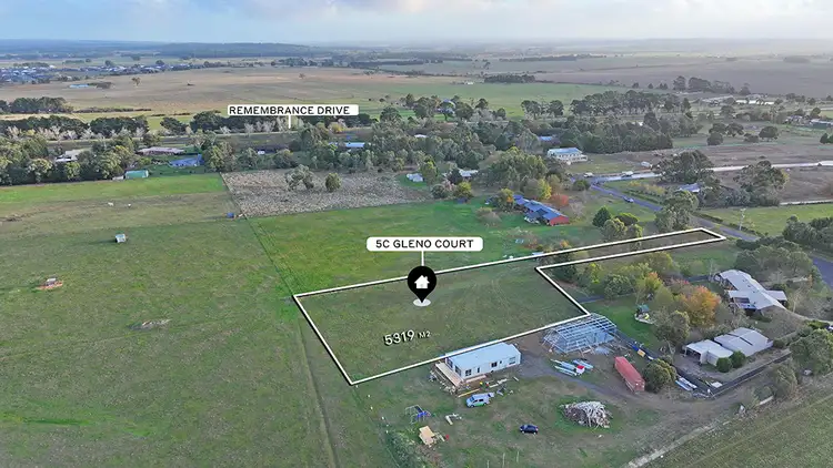 Second view of Homely land listing, 5C Gleno Court, Cardigan VIC 3352