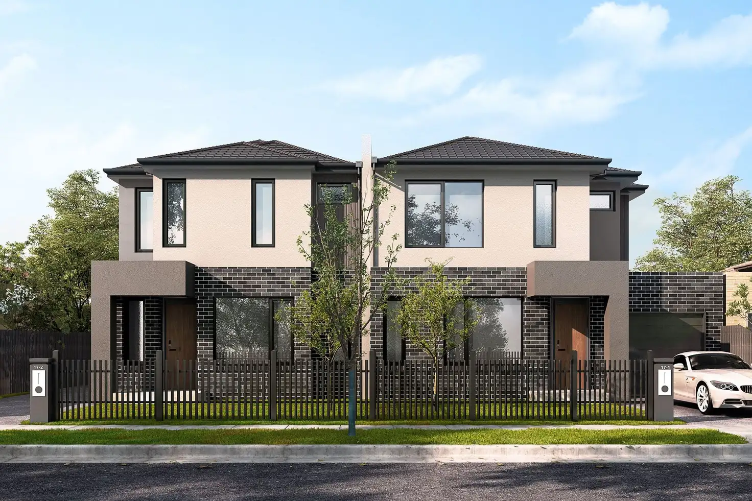 Main view of Homely townhouse listing, 1/17 Belmont Avenue, Clayton VIC 3168