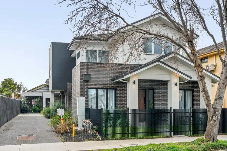 Main view of Homely townhouse listing, 1/116 Normanby Avenue, Thornbury VIC 3071