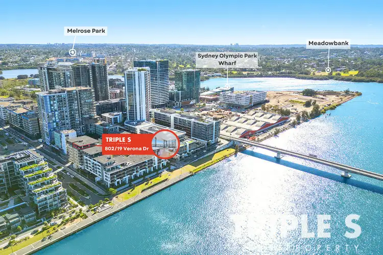 Second view of Homely apartment listing, 802/19 Verona Drive, Wentworth Point NSW 2127