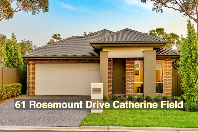 Main view of Homely house listing, 61 Rosemount Drive, Catherine Field NSW 2557