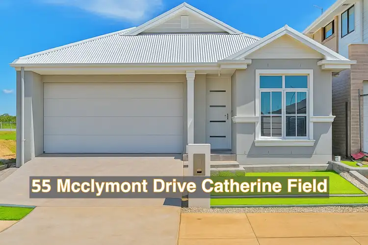 Main view of Homely house listing, 55 McClymont Drive, Catherine Field NSW 2557