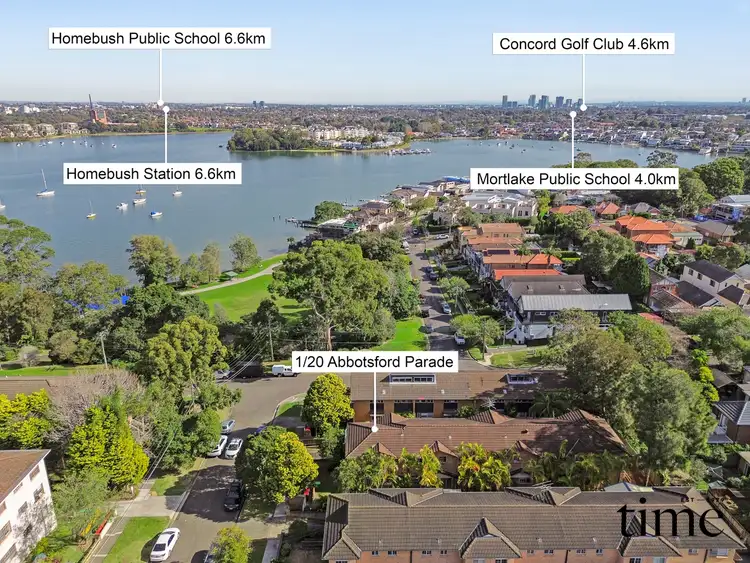 Main view of Homely townhouse listing, 1/20 Abbotsford Parade, Abbotsford NSW 2046