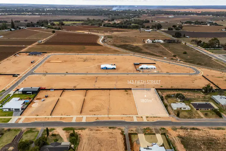 Main view of Homely land listing, 143 Fifth Street, Nichols Point VIC 3501