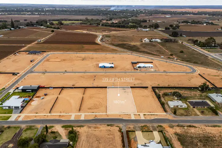 Main view of Homely land listing, 139 Fifth Street, Nichols Point VIC 3501