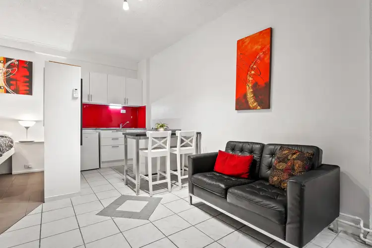 Main view of Homely studio listing, 612/500 Flinders Street, Melbourne VIC 3000