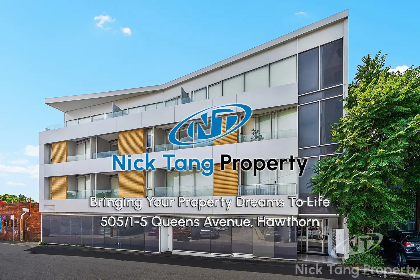 Main view of Homely apartment listing, 505/1-5 Queens Avenue, Hawthorn VIC 3122