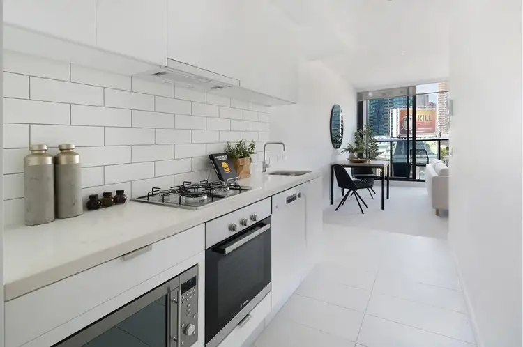 Third view of Homely apartment listing, 2402/250 City Road, Southbank VIC 3006