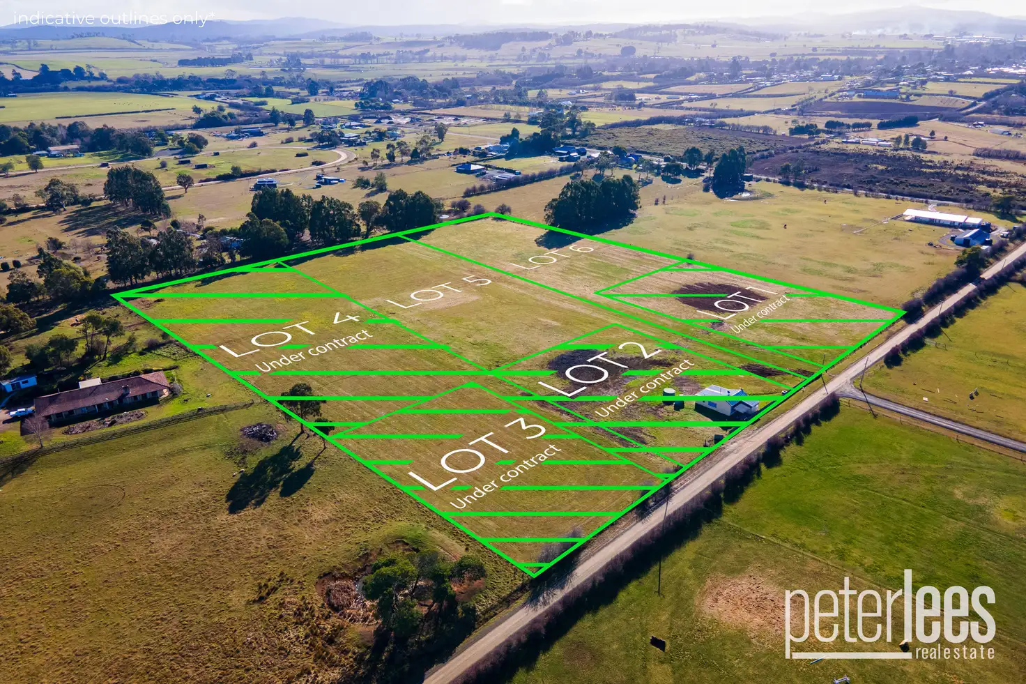 Main view of Homely land listing, LOT 1, 258 Jones Street, Westbury TAS 7303
