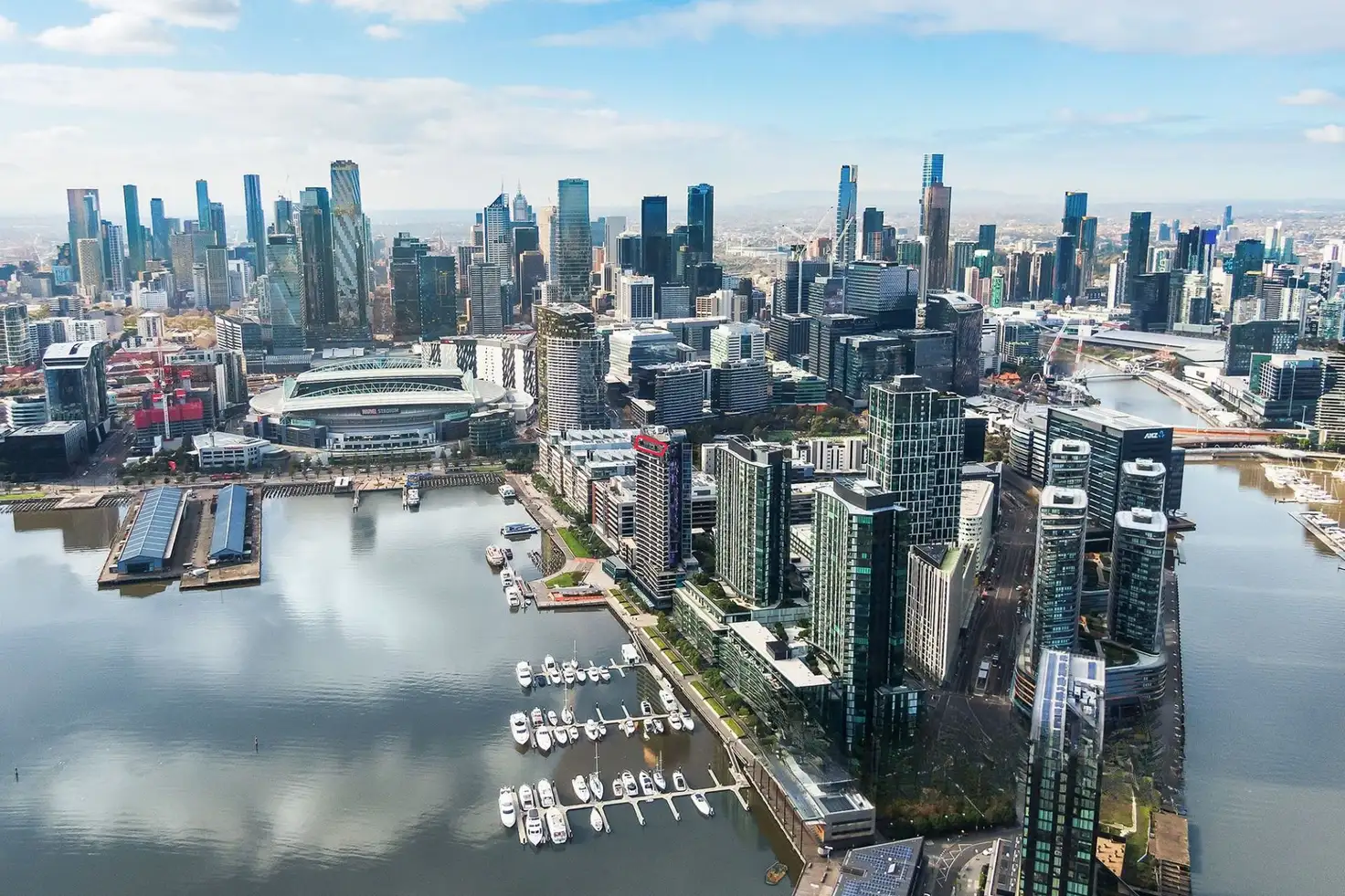 Main view of Homely apartment listing, 301/55 Victoria Harbour Promenade, Docklands VIC 3008