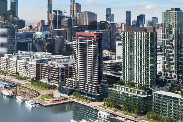 Second view of Homely apartment listing, 301/55 Victoria Harbour Promenade, Docklands VIC 3008