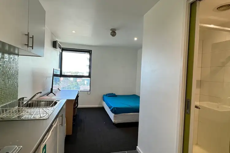 Third view of Homely studio listing, 605/51 Gordon Street, Footscray VIC 3011