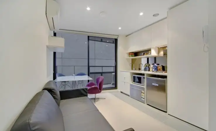 Main view of Homely studio listing, 310/243 Franklin Street, Melbourne VIC 3000